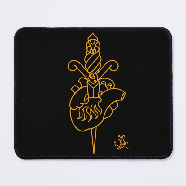 Item preview, Traditional dagger through heart flash. designed and sold by ReaperRoseCo.