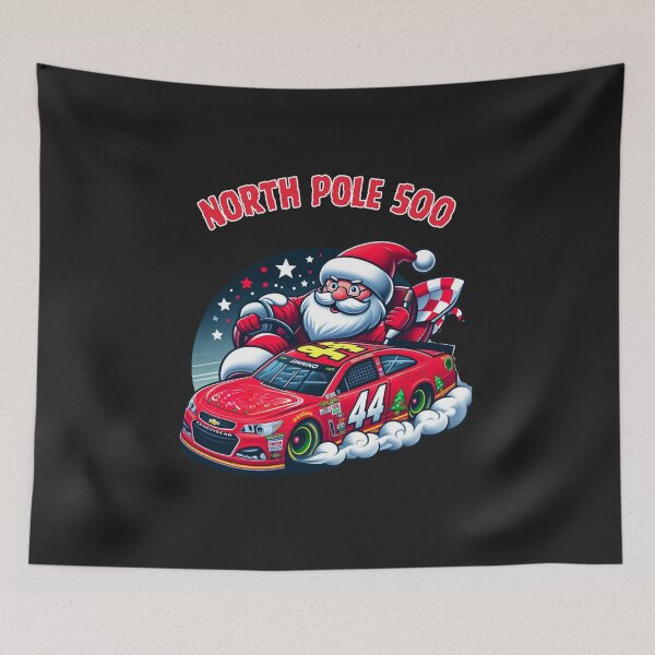 Item preview, Merry Christmas racing Santa Claus  designed and sold by SeeingBeyond.