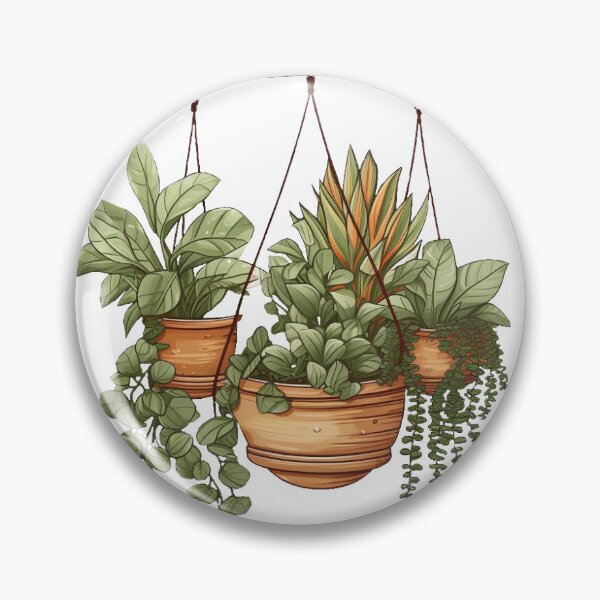 Item preview, hanging planter, bohemian style designed and sold by darkartsflowers.