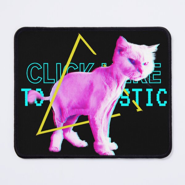 Item preview, Playful Kitty Cat obsessed Neon Cat lover designed and sold by Ssuwicha.