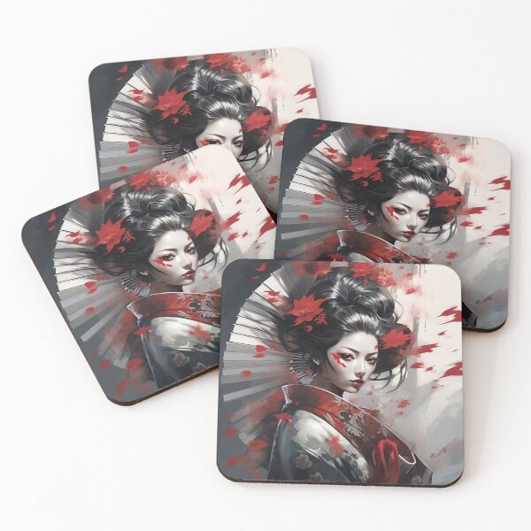 Item preview, "Elegance in Silence: Geisha Portraits Collection" designed and sold by VinciArt24.