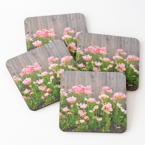 Item preview, Pink tulip garden designed and sold by Foxchaseimages.