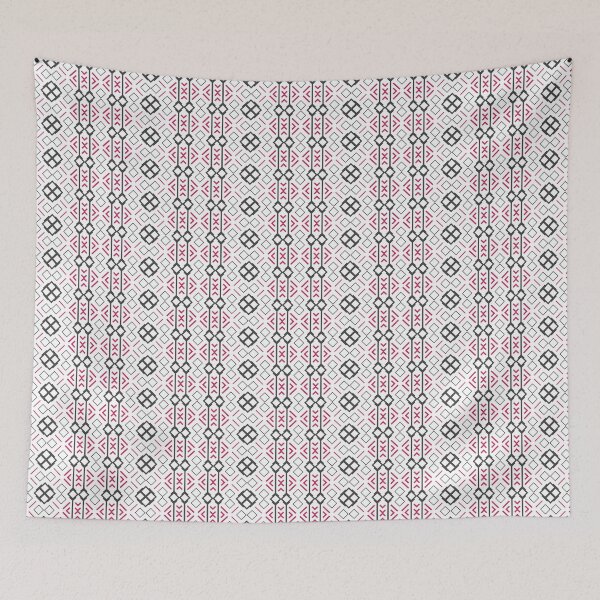 Item preview, Pink Enigma - Seamless Geometric Patterns designed and sold by Looming Lines.