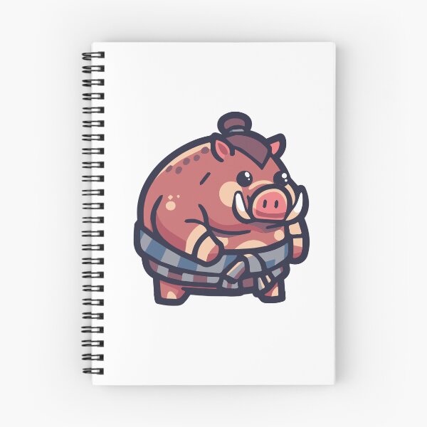 Item preview, DokiDoki Boar Sumo designed and sold by DokiDoki-Design.