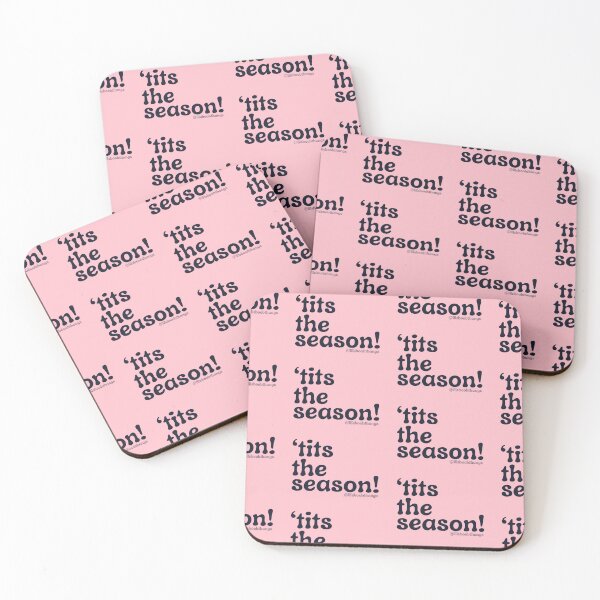 Aperçu de l'œuvre Seins la saison !, v2, rose | @lilsboobthangs créée et vendue par lilsboobthangs.
