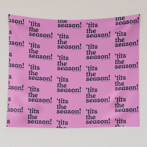 Aperçu de l'œuvre Seins la saison !, v4, rose | @lilsboobthangs créée et vendue par lilsboobthangs.