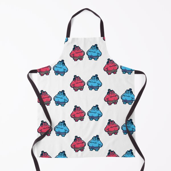 Item preview, DokiDoki Red and Blue Sumo Face-Off designed and sold by DokiDoki-Design.