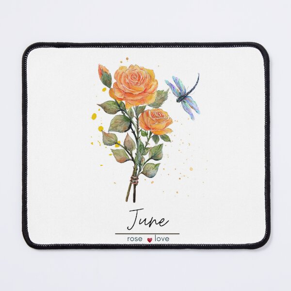 Item preview, June Birth Flower - Rose designed and sold by Roy & Tiffany.