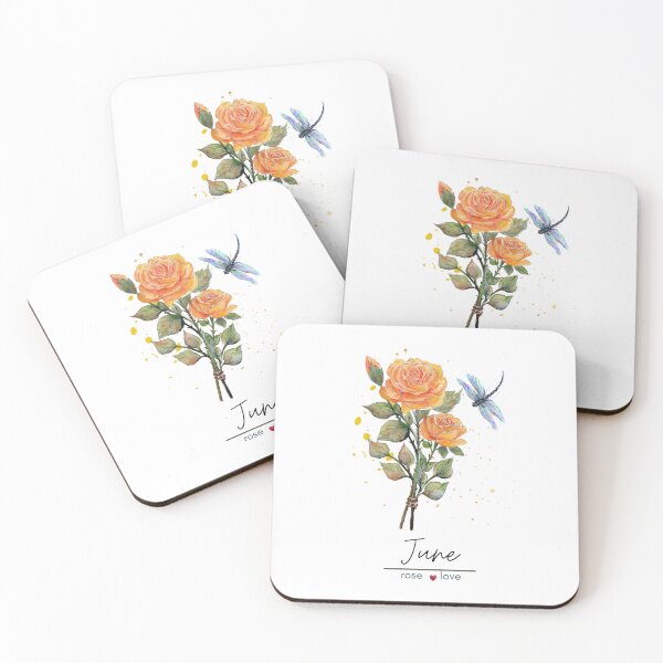 Item preview, June Birth Flower - Rose designed and sold by Roy & Tiffany.