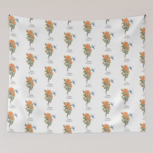 Item preview, June Birth Flower - Rose designed and sold by Roy & Tiffany.