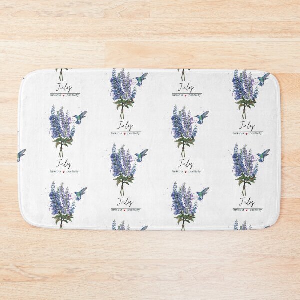 Item preview, July Birth Flower - Larkspur designed and sold by Roy & Tiffany.