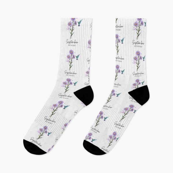 Item preview, September Birth Flower - Aster designed and sold by Roy & Tiffany.