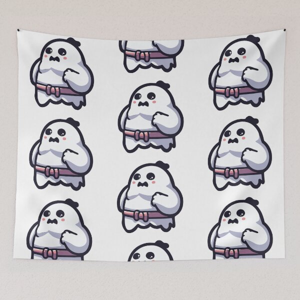 Item preview, DokiDoki Ghost Sumo designed and sold by DokiDoki-Design.