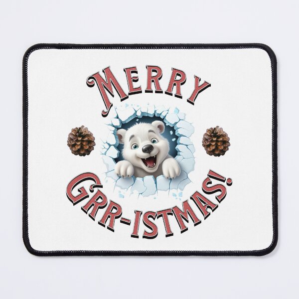 Item preview, Merry Grr-istmas designed and sold by BadAttitudeTees.