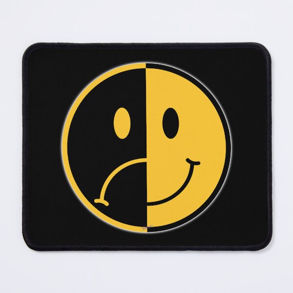 Item preview, HAPPY SAD EXISTENCE, Yin Yang Duality, Happy But Sad, Bittersweet Graphic designed and sold by Made by Tamar.