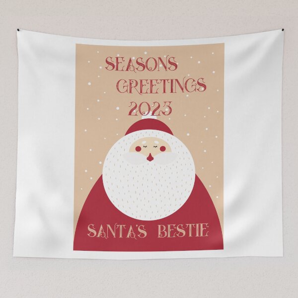 Item preview, Santa's bestie Christmas 2023 designed and sold by DavidMay.