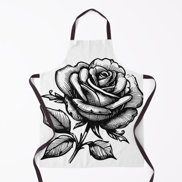 Item preview, Simple Rose Sketch - Black and White designed and sold by Star-Fragment.