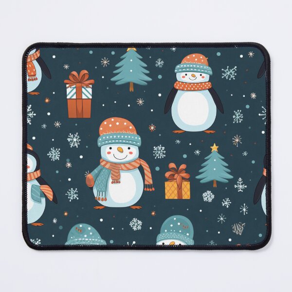 Item preview, Cute Holiday Characters, Christmas paper, seamless pattern, Digital Paper No.045 designed and sold by GoDATAP.
