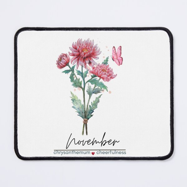 Item preview, November Birth Flower - Chrysanthemum designed and sold by Roy & Tiffany.