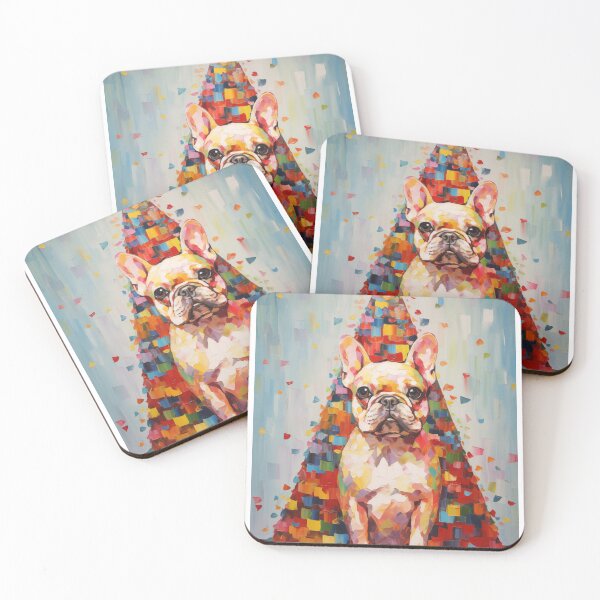 Item preview, French Bulldog Christmas Tree Art designed and sold by Shhebas Dali.