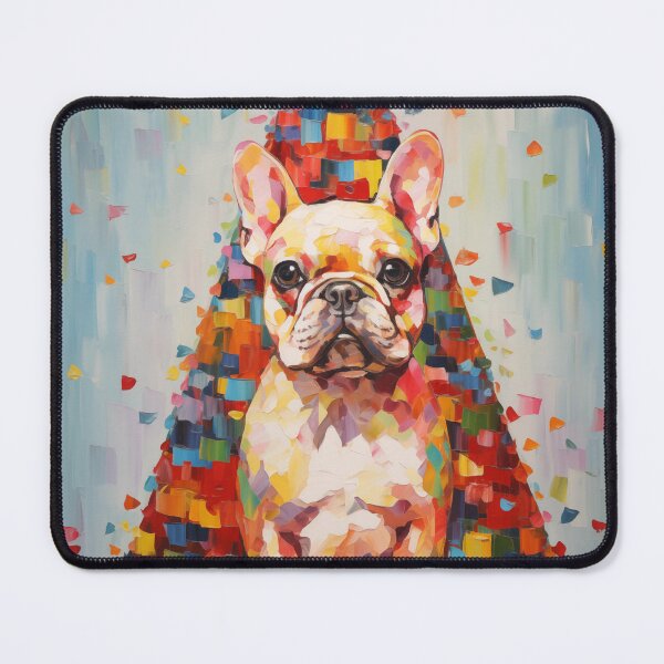 Item preview, French Bulldog Christmas Tree Art designed and sold by Shhebas Dali.