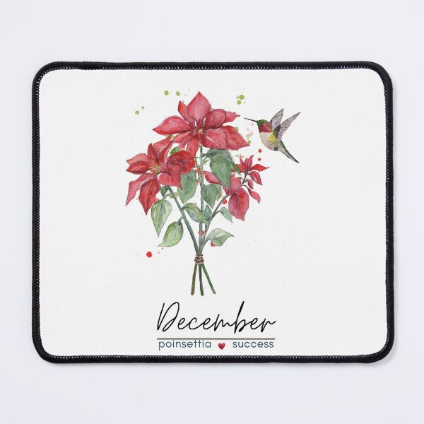 Item preview, December Birth Flower - Poinsettia designed and sold by Roy & Tiffany.