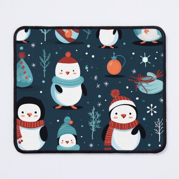 Item preview, Cute Holiday Characters, Christmas paper, seamless pattern, Digital Paper No.046 designed and sold by GoDATAP.