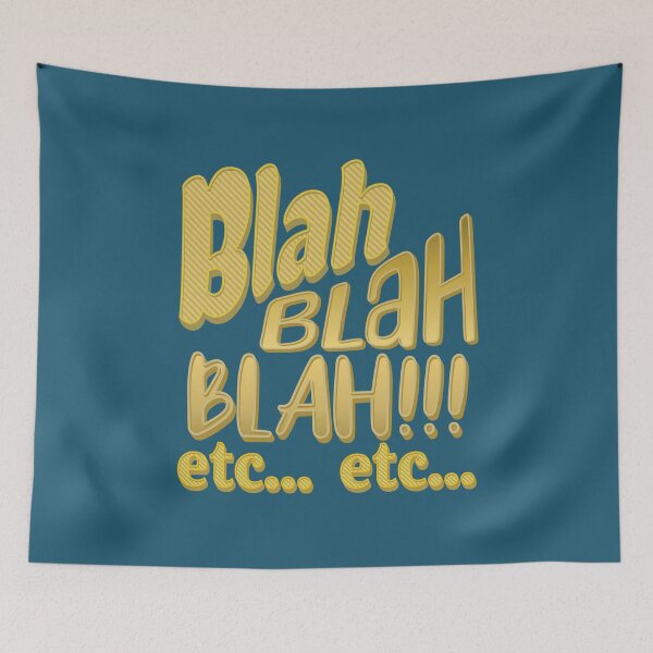Item preview, Blah, Blah BLAH! etc... Gold Letters designed and sold by AychtuoImages.