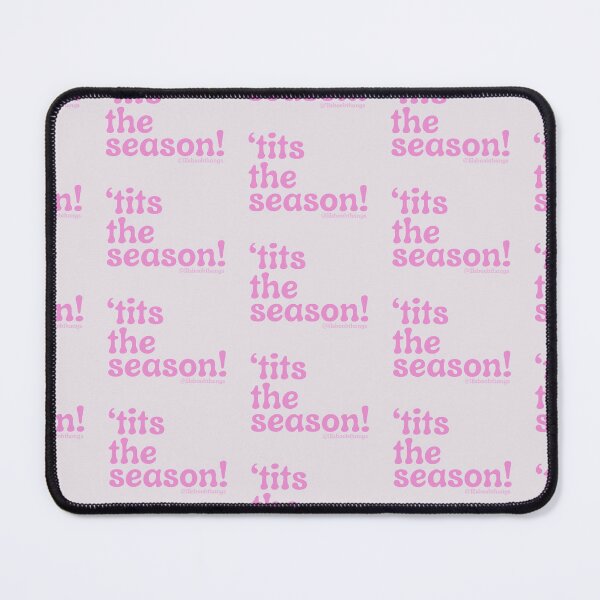 Item preview, Tits the season!, v9, pink, white | @lilsboobthangs designed and sold by lilsboobthangs.