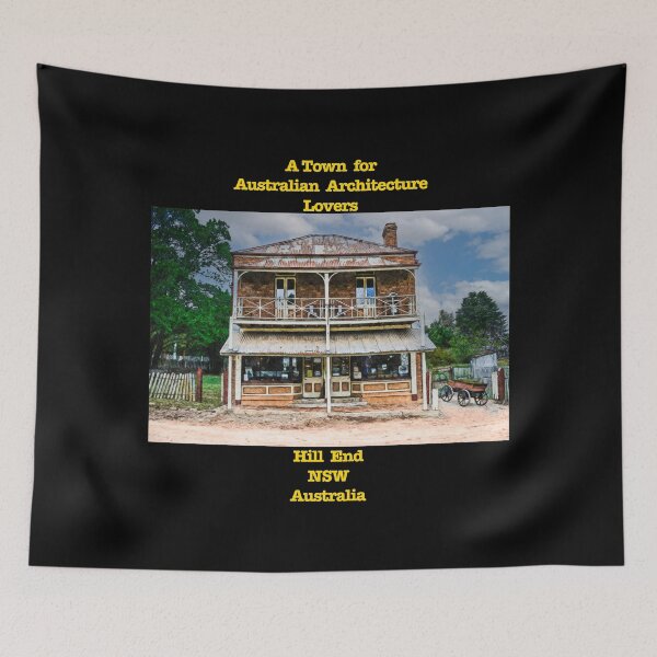Item preview, Australian Architecture and Landscapes - Hill End, NSW Australia designed and sold by Michael van der Hoorn.