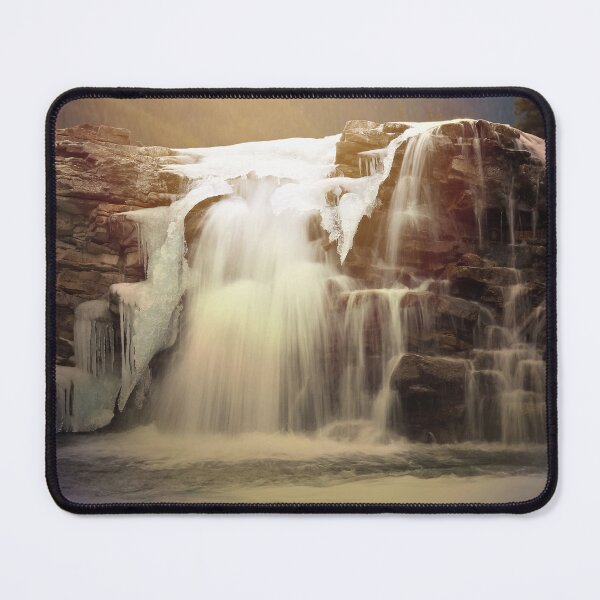 Artikelvorschau, Weiches Wasserfallbild, neutrale Töne, Eis entworfen und verkauft von Kizzydesign.