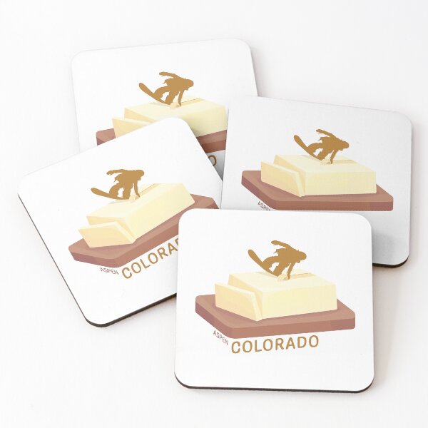 Artikelvorschau, Snowboard-Butterschnitzen | Aspen Colorado entworfen und verkauft von KlehmInTime.