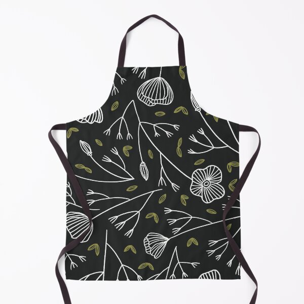 Item preview, Poppies White Linework designed and sold by The Plotted Plant.