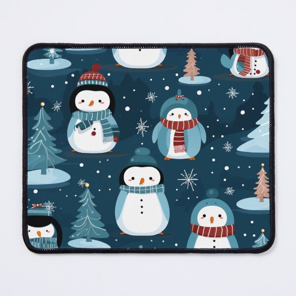 Item preview, Cute Holiday Characters, Christmas paper, seamless pattern, Digital Paper No.049 designed and sold by GoDATAP.
