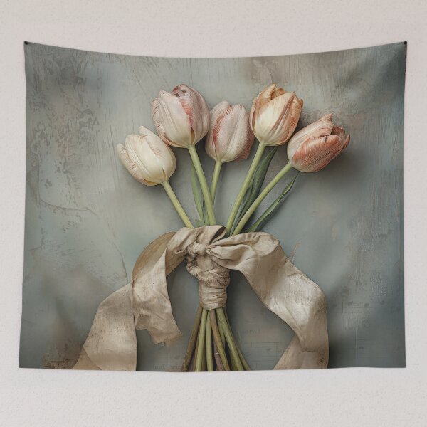 Item preview, Five Vintage Tulips designed and sold by Elisabeth Lucas.