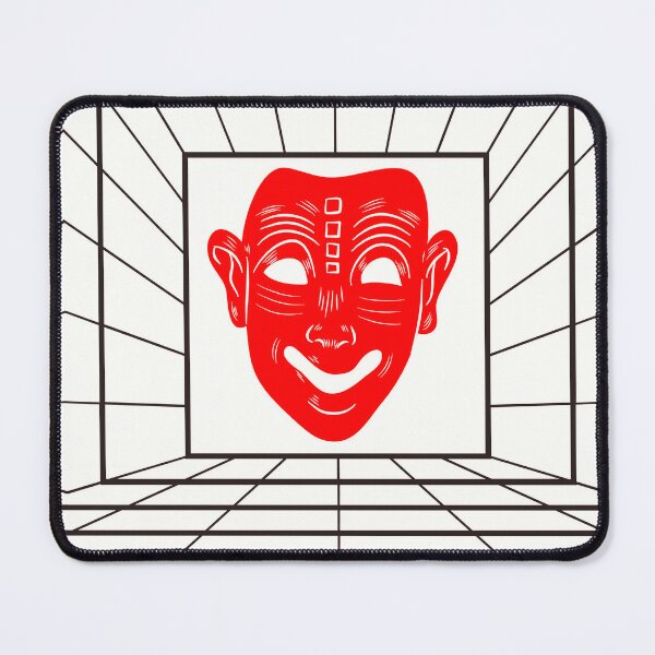 Item preview, Red jade mask designed and sold by Thedigital91.