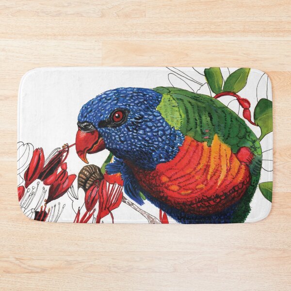 Item preview, Lorikeet Rainbow Australian Bird designed and sold by blueidesign.