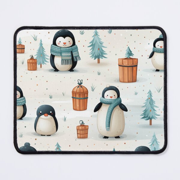 Item preview, Cute Holiday Characters, Christmas paper, seamless pattern, Digital Paper No.050 designed and sold by GoDATAP.