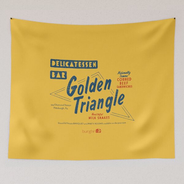 Item preview, Golden Triangle Delicatessen and Bar designed and sold by burghr.