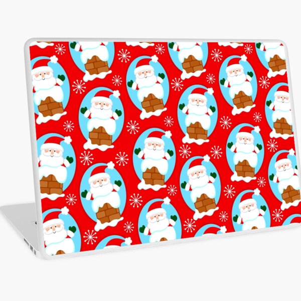 Item preview, Cute Santa Claus Going Down Chimney Xmas Pattern  designed and sold by DEC02.