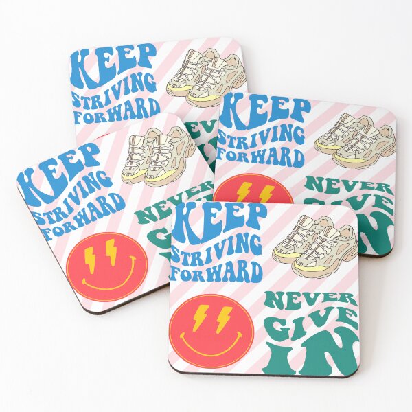 Item preview, keep striving forward, never give in designed and sold by zzzozzo.