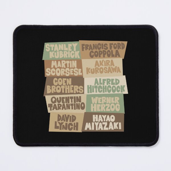 Item preview, Legendary Movie Directors - Blockletter Typo Style Series designed and sold by Boogosh.