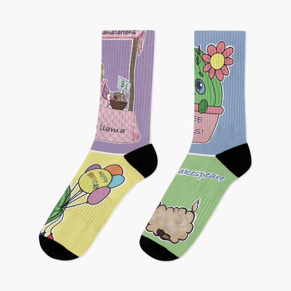 Item preview, Llamas y cactus divertidos designed and sold by Imagionista.