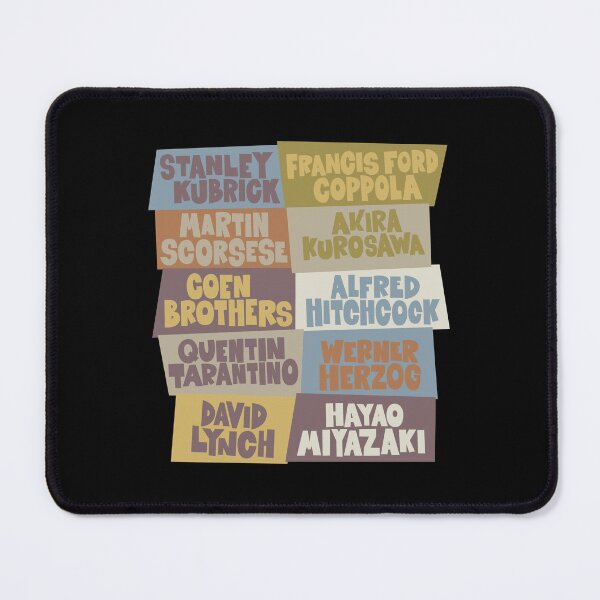 Item preview, Legendary Movie Directors - Blockletter Typo Style Series designed and sold by Boogosh.