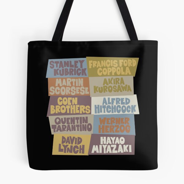 Item preview, Legendary Movie Directors - Blockletter Typo Style Series designed and sold by Boogosh.