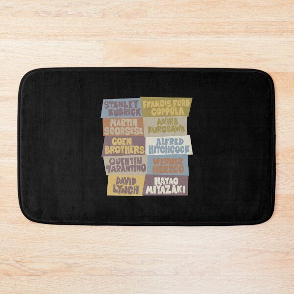 Item preview, Legendary Movie Directors - Blockletter Typo Style Series designed and sold by Boogosh.