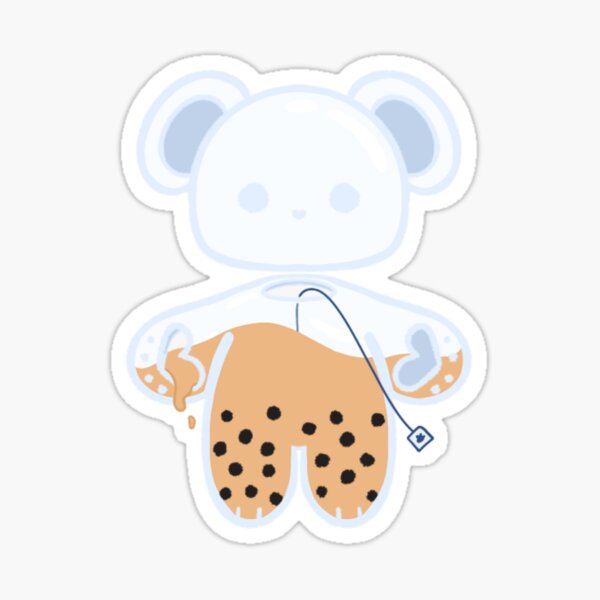 Boba Bear Sticker