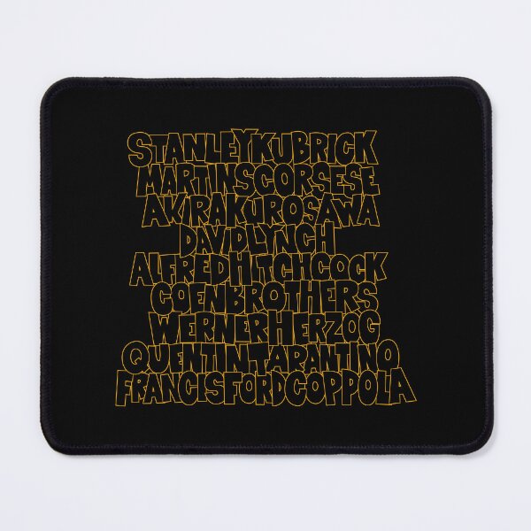 Item preview, Best Movie Directors - Blockletter Typo Style Series designed and sold by Boogosh.