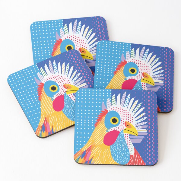 Aperçu de l'œuvre Plumage coloré créée et vendue par EnchantArtCo.