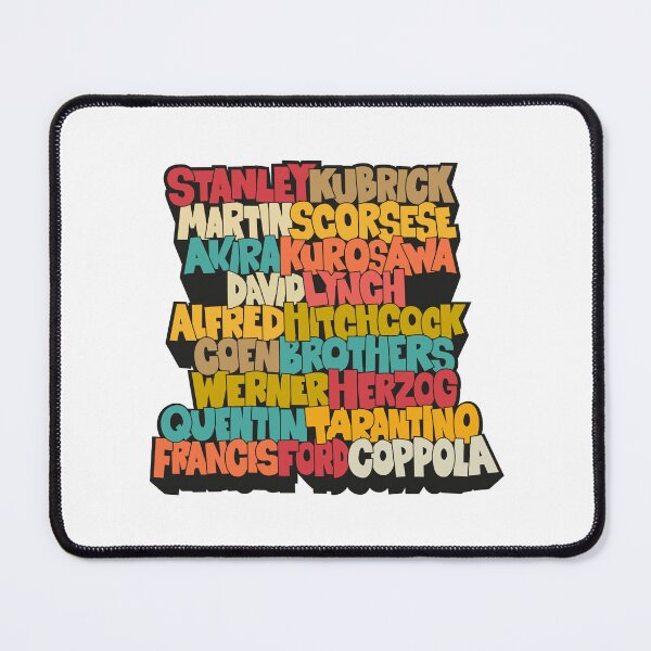 Item preview, Legendary Movie Directors - Blockletter Typo Style Series designed and sold by Boogosh.